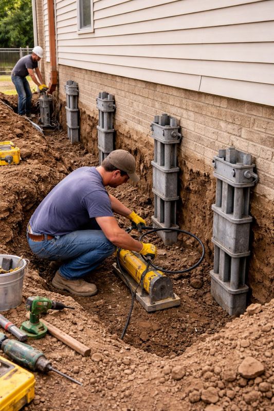 Top Concrete Foundation Repair Companies in Pella, IA
